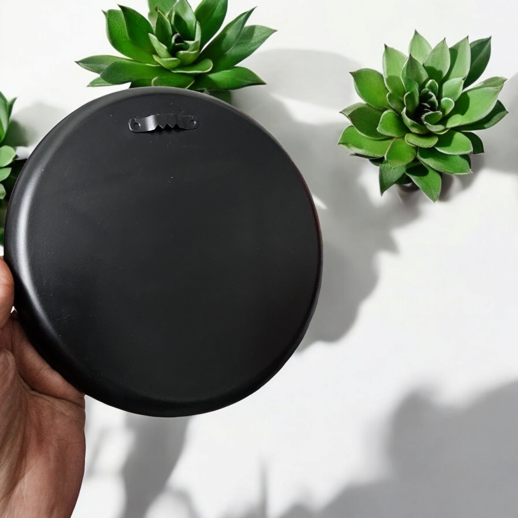 Noblenest Madhubani 3 Metal Wall Plates Set of 3 (12, 10, 8 Inch) – Wall Decor for Home & Office